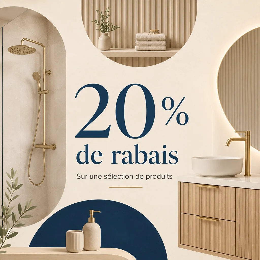Produits en promotion à 20 % de rabais