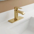Rectangular Bathroom Faucet Deck Plates