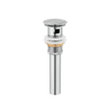 Bonde escamotable pour lavabo