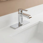 Rectangular Bathroom Faucet Deck Plates