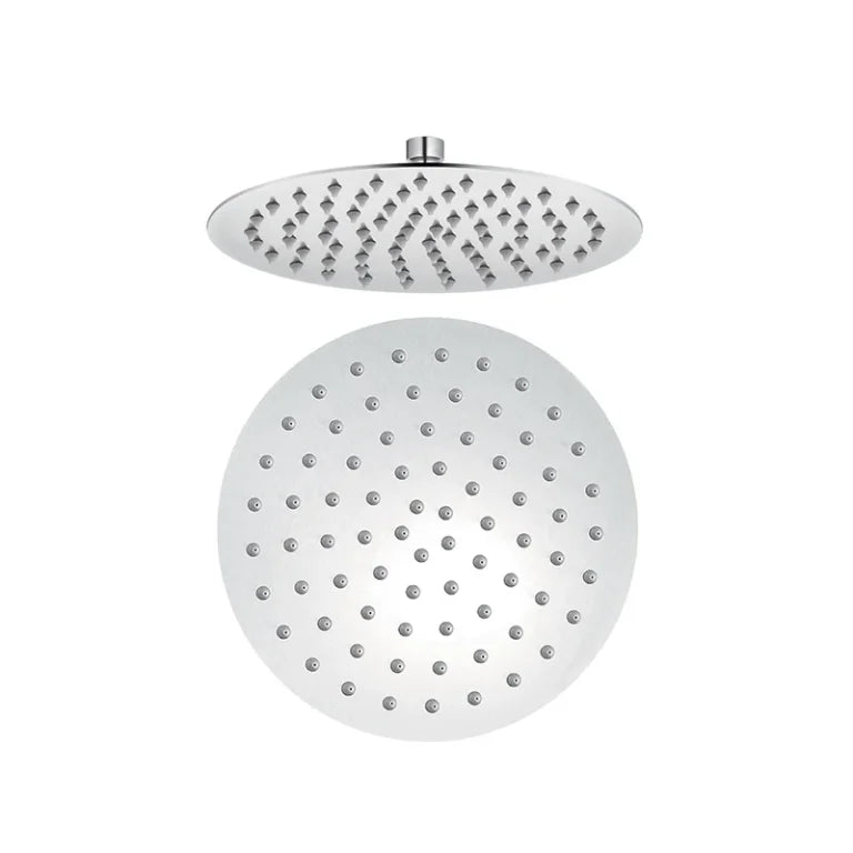 Pomme de douche ronde 25 cm chromé poli