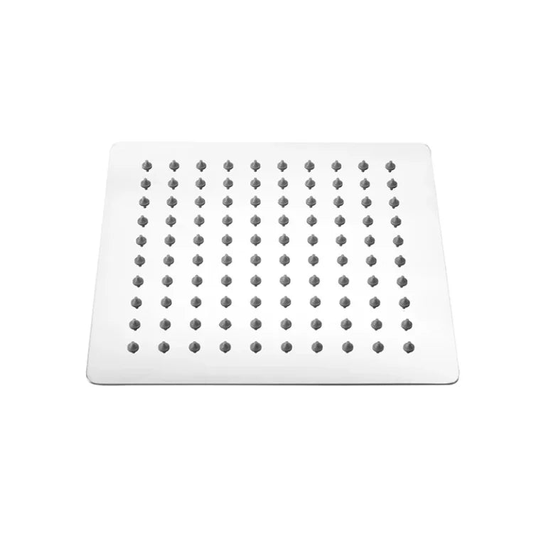 Pomme de douche carrée 25 cm x 25 cm chromé poli