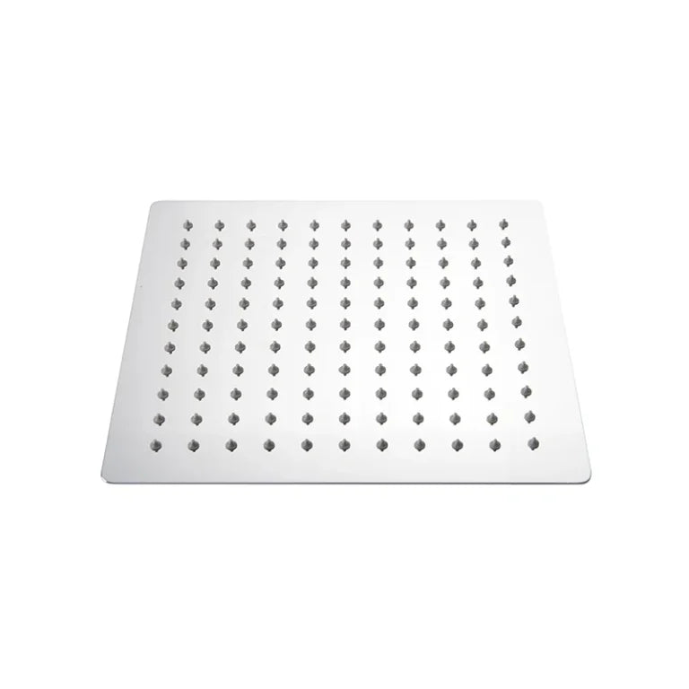 Pomme de douche carrée 30 cm x 30 cm chromé poli