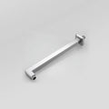 Bras de douche carré 37 cm x 2,5 cm chromé poli