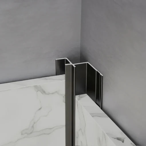 Moulure coin intérieur pour panneau mural 96" pour panneau 5 mm