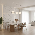Panneau mural décoratif Calacatta Grigio effet marbre