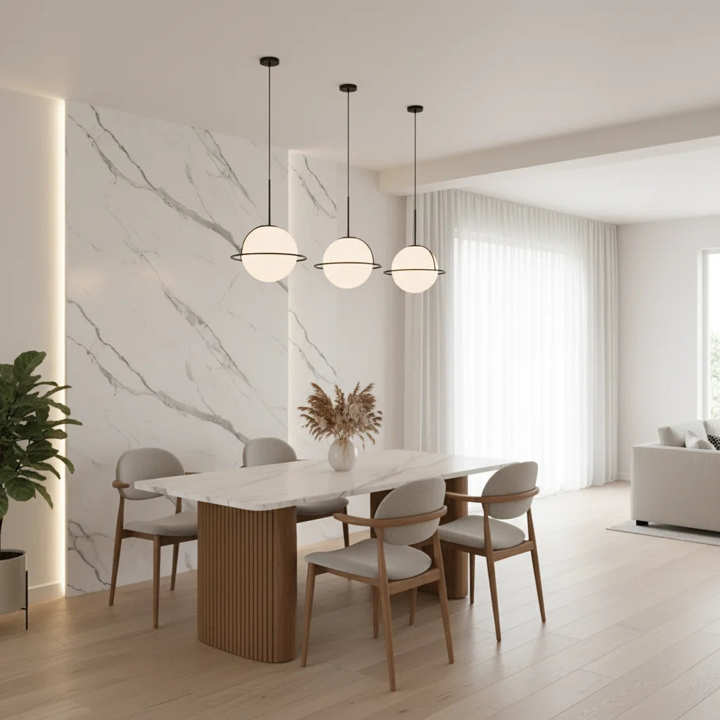 Panneau mural décoratif Calacatta Grigio effet marbre
