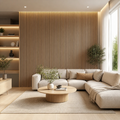 Oak Fluted Wall Panel