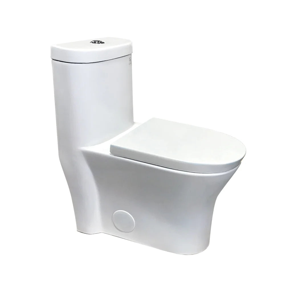 Toilette monopièce Jacques Cartier blanche