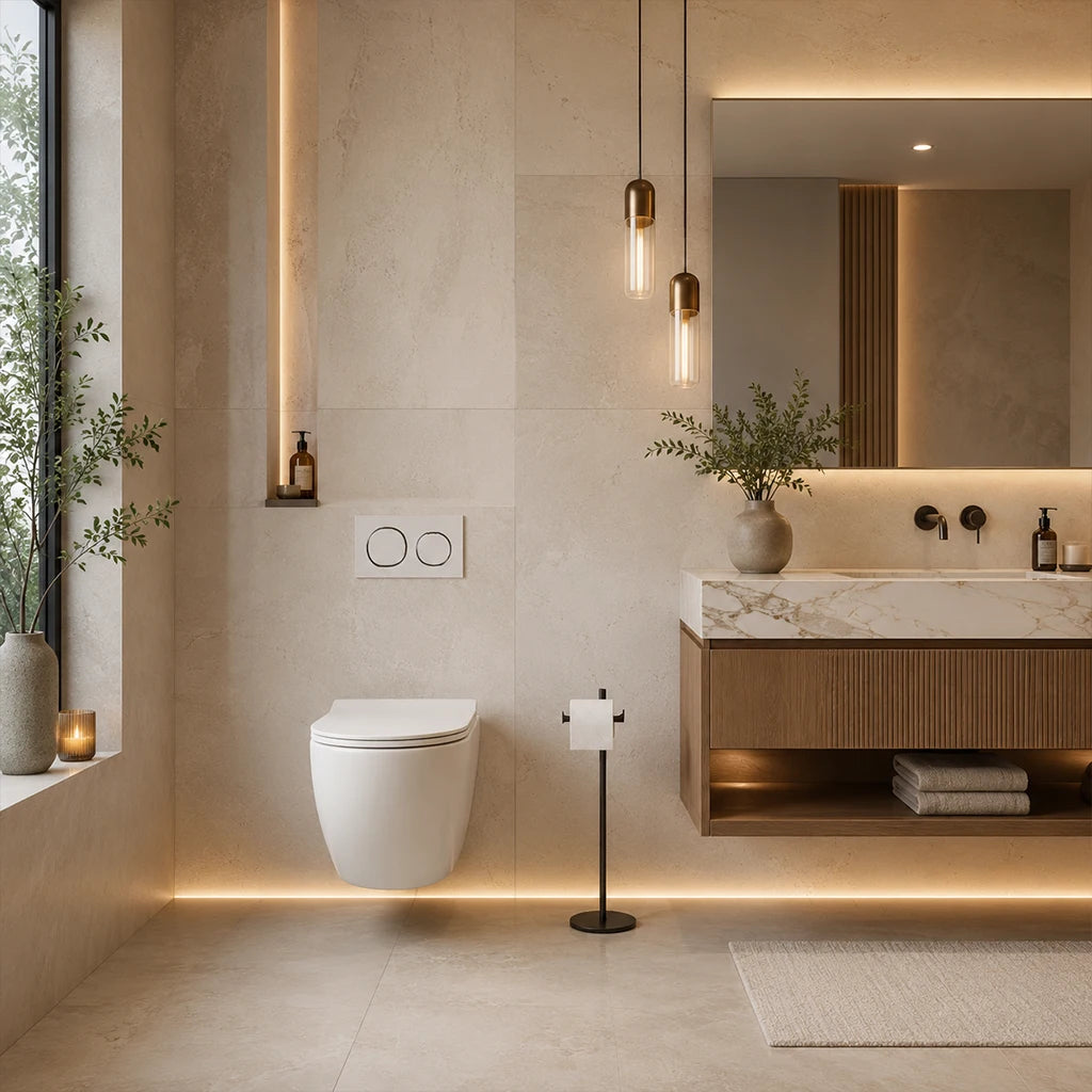Toilette suspendue Outaouais blanche