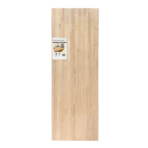 Comptoir en mélèze jointé naturel 72"
