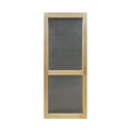 Porte extérieure Linéa en pin naturel avec moustiquaire 33" x 81" x 1-1/8"