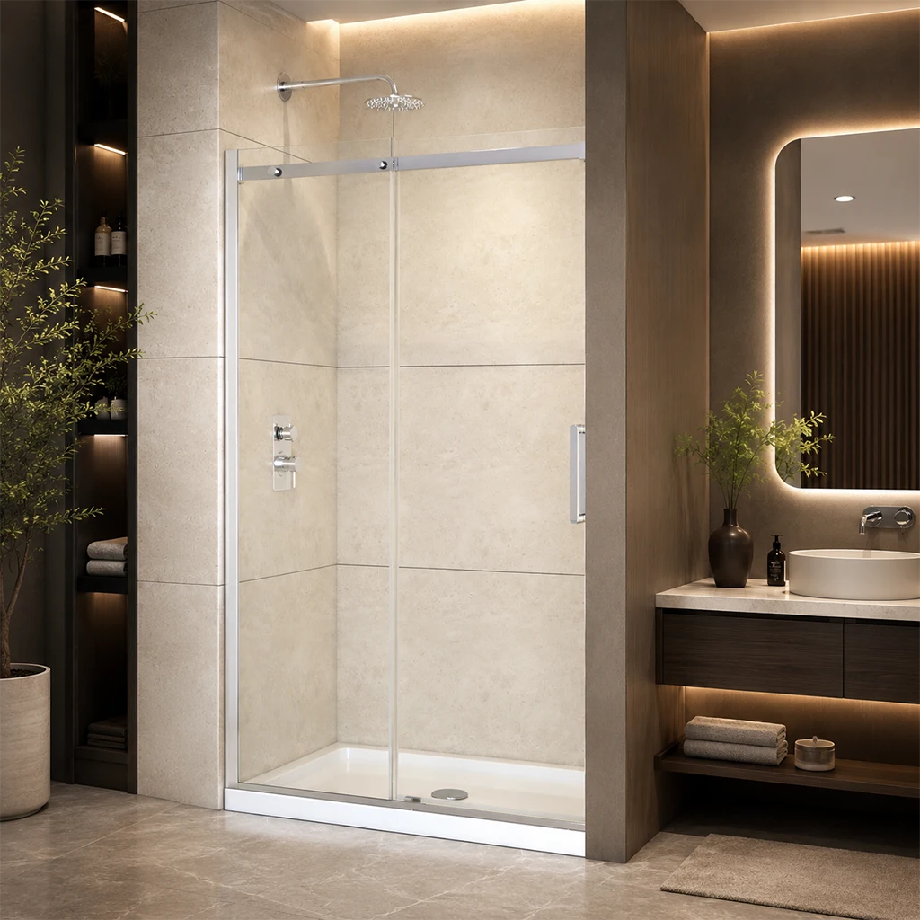 Série Alexandra ensemble de douche alcôve avec base