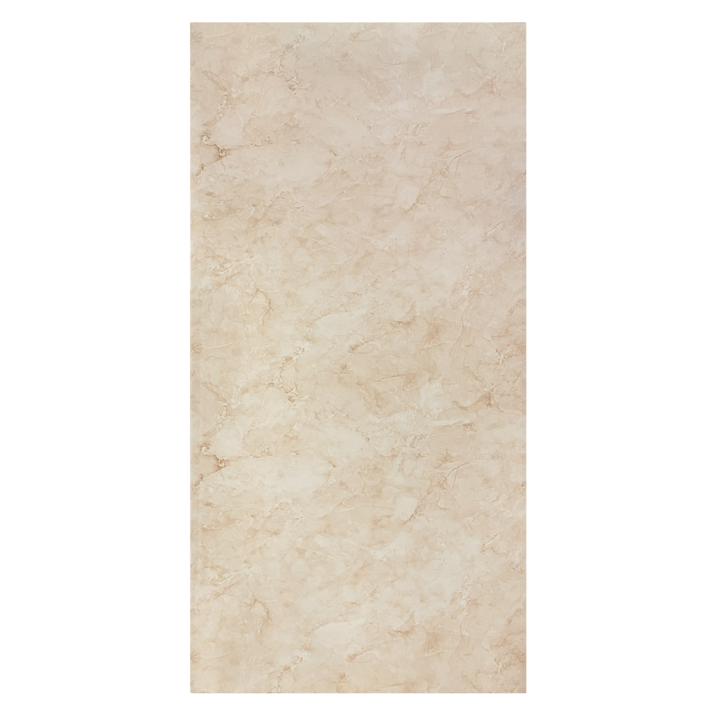 96" x 48" Marbre Botticino Decorative Wall Panel