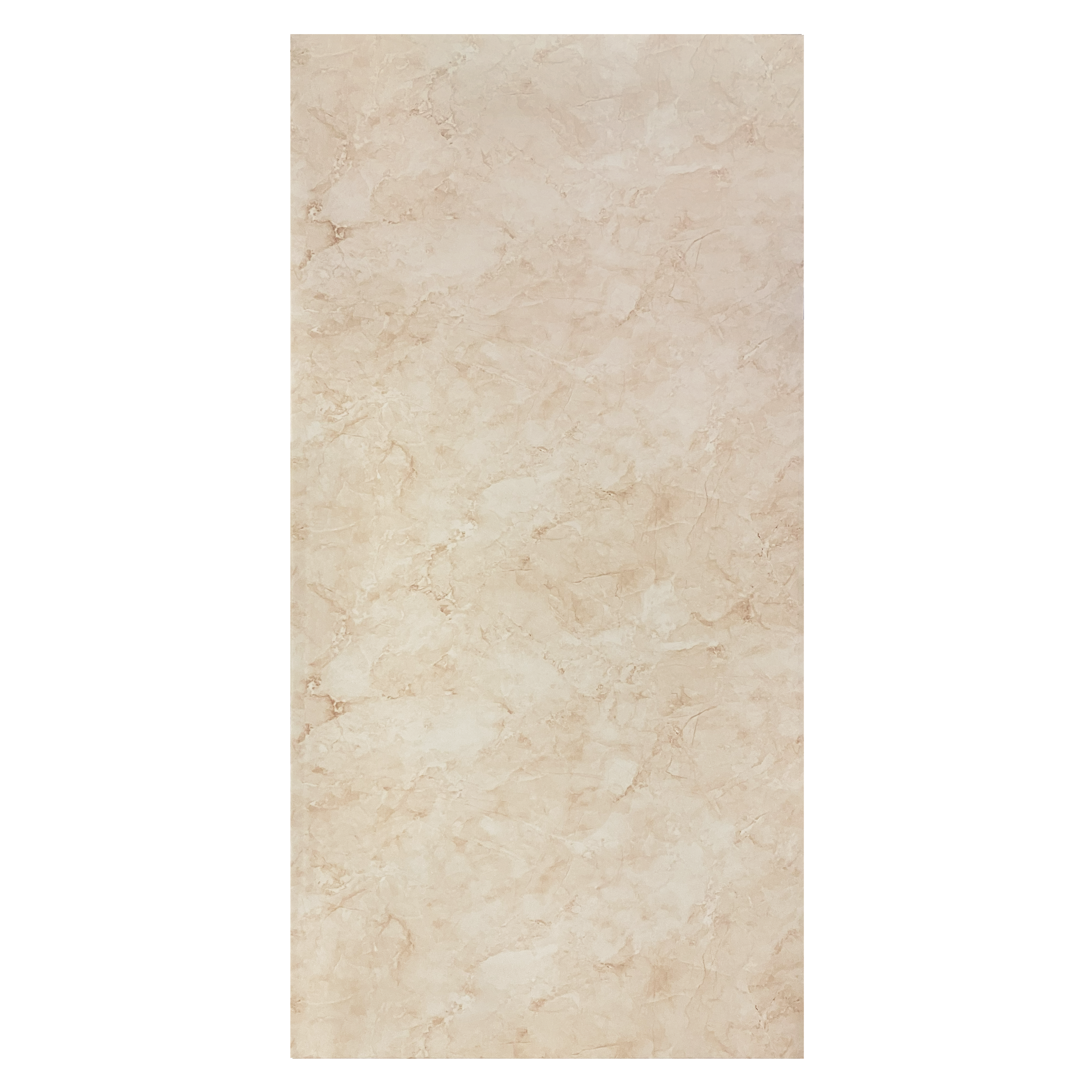 96" x 48" Marbre Botticino Decorative Wall Panel