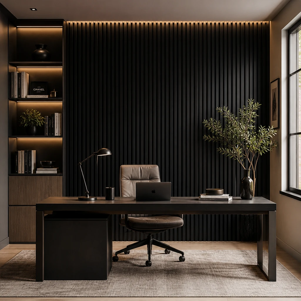 Oak Fluted Wall Panel