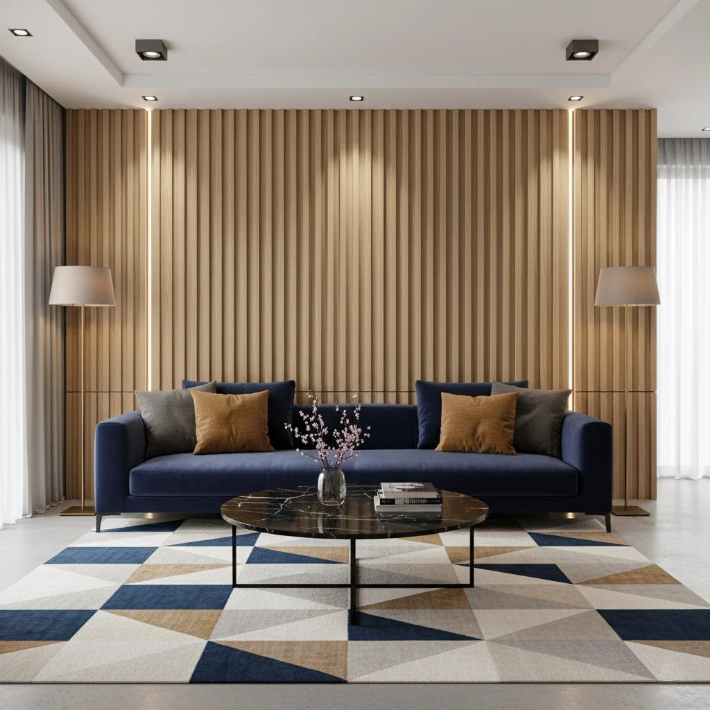 Oak Fluted Wall Panel