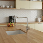 Robinet de cuisine Coulonge avec bec rétractable 2 jets