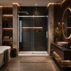 Série Grand ensemble de douche alcôve avec base
