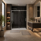 Série Grand ensemble de douche alcôve avec base