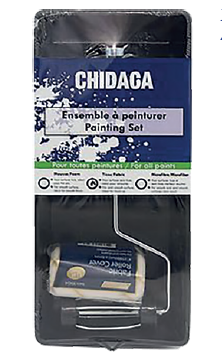Ensemble à peinturer mini-plateau 3 pièces