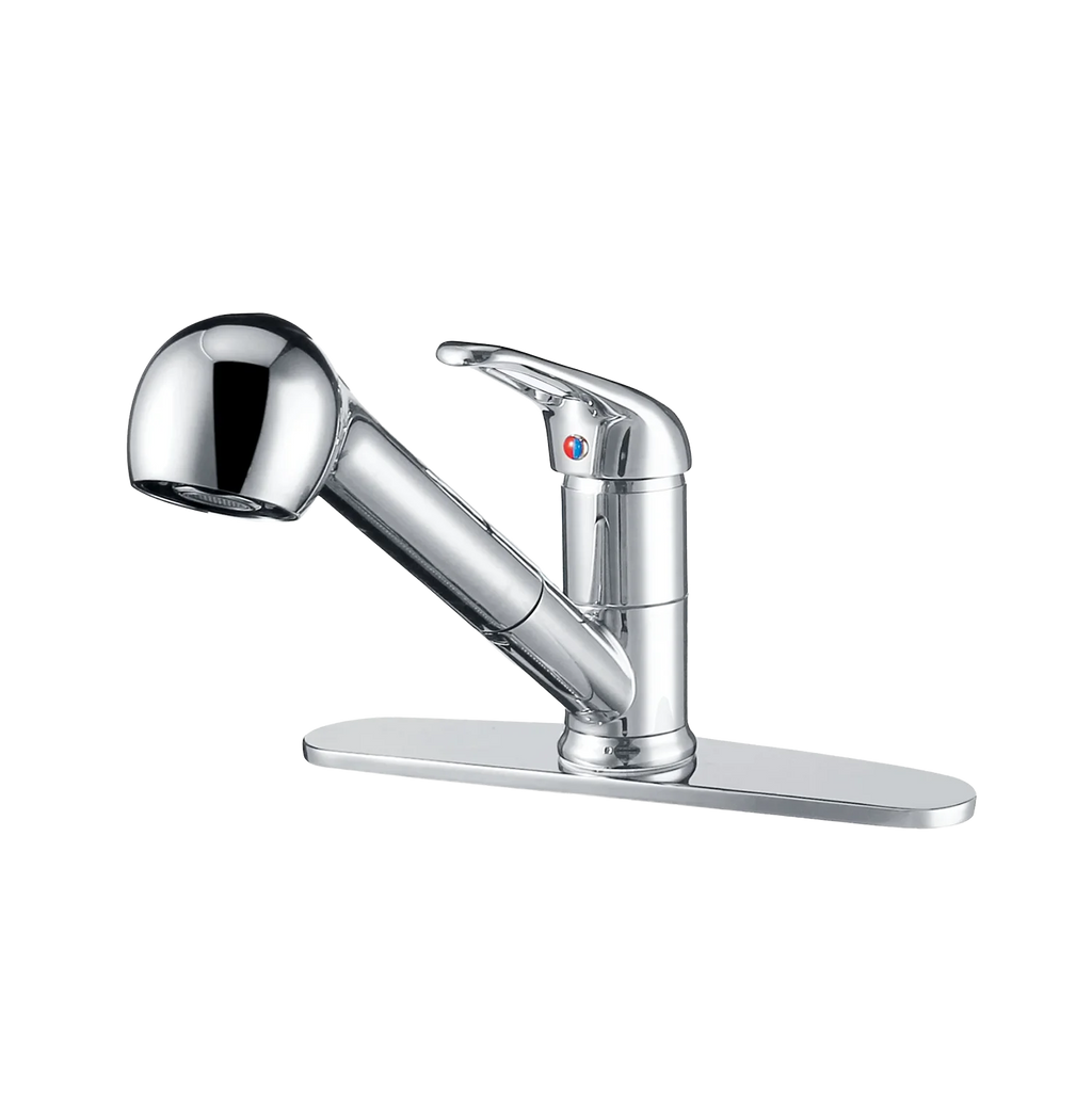 Robinet de cuisine La Trêve avec bec rétractable 2 jets