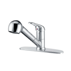 Robinet de cuisine La Trêve avec bec rétractable 2 jets