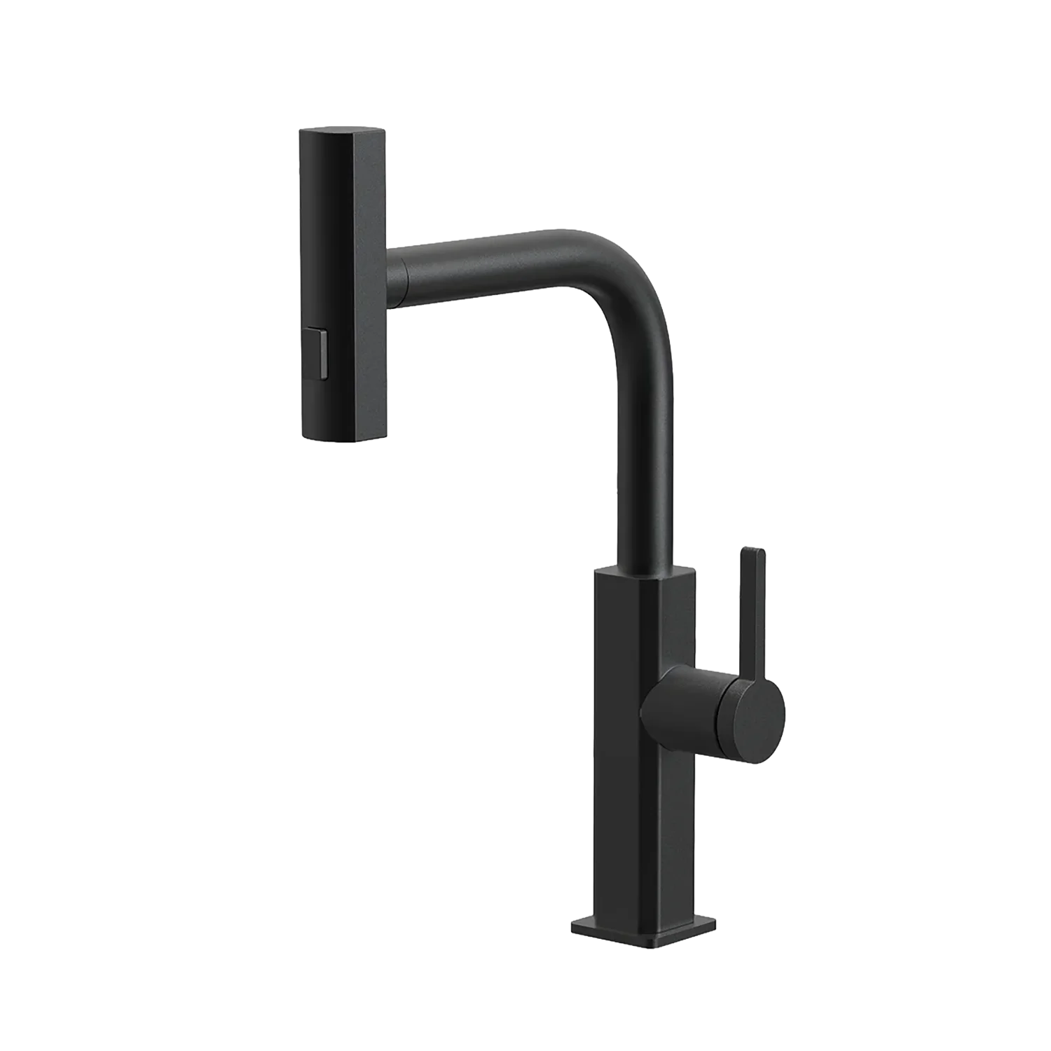 Robinet de cuisine Louvart avec bec pivotable et rétractable 3 jets