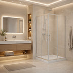 Série Montmorency ensemble de douche (portes coulissantes vers l’intérieur avec base)