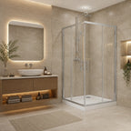 Série Montmorency ensemble de douche (portes coulissantes vers l’intérieur avec base)