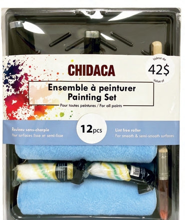 Ensemble à peinturer 12 pièces