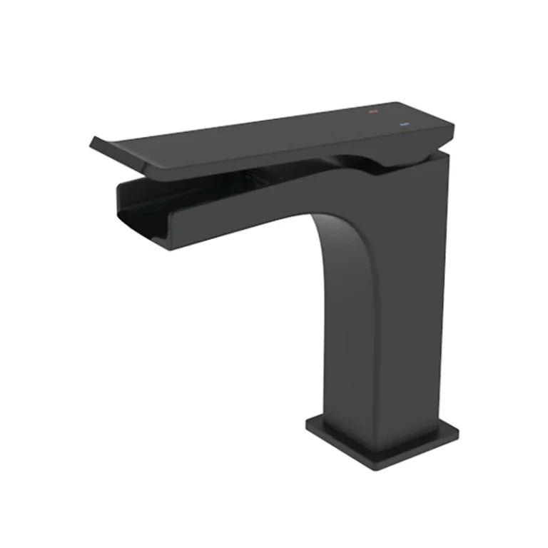 Robinet de salle de bain Jolliet noir mat