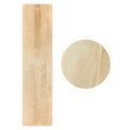 Limon central en merisier naturel grade jointé 42"