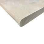 Marche nez rond en merisier naturel 42"