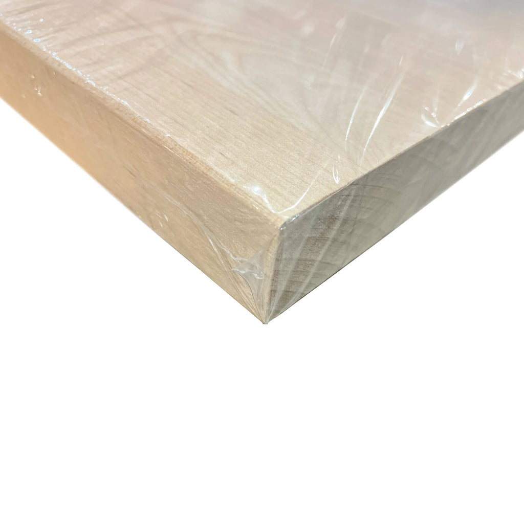 42" Natural Birch Square Nose Stair Tread