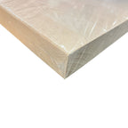 42" Natural Birch Square Nose Stair Tread