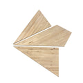 42" Natural Birch Angled Stair Tread Set