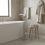 Armitage Freestanding Bathtub Faucet with Integrated Hand Shower