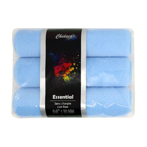 Ensemble de 3 rouleaux en microfibre haute densité 9.5″ (240mm)