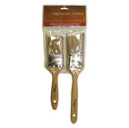 Ensemble de 2 pinceaux en polyester 2"