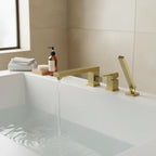 Robinet de bain Bellecombe avec douchette à main intégrée
