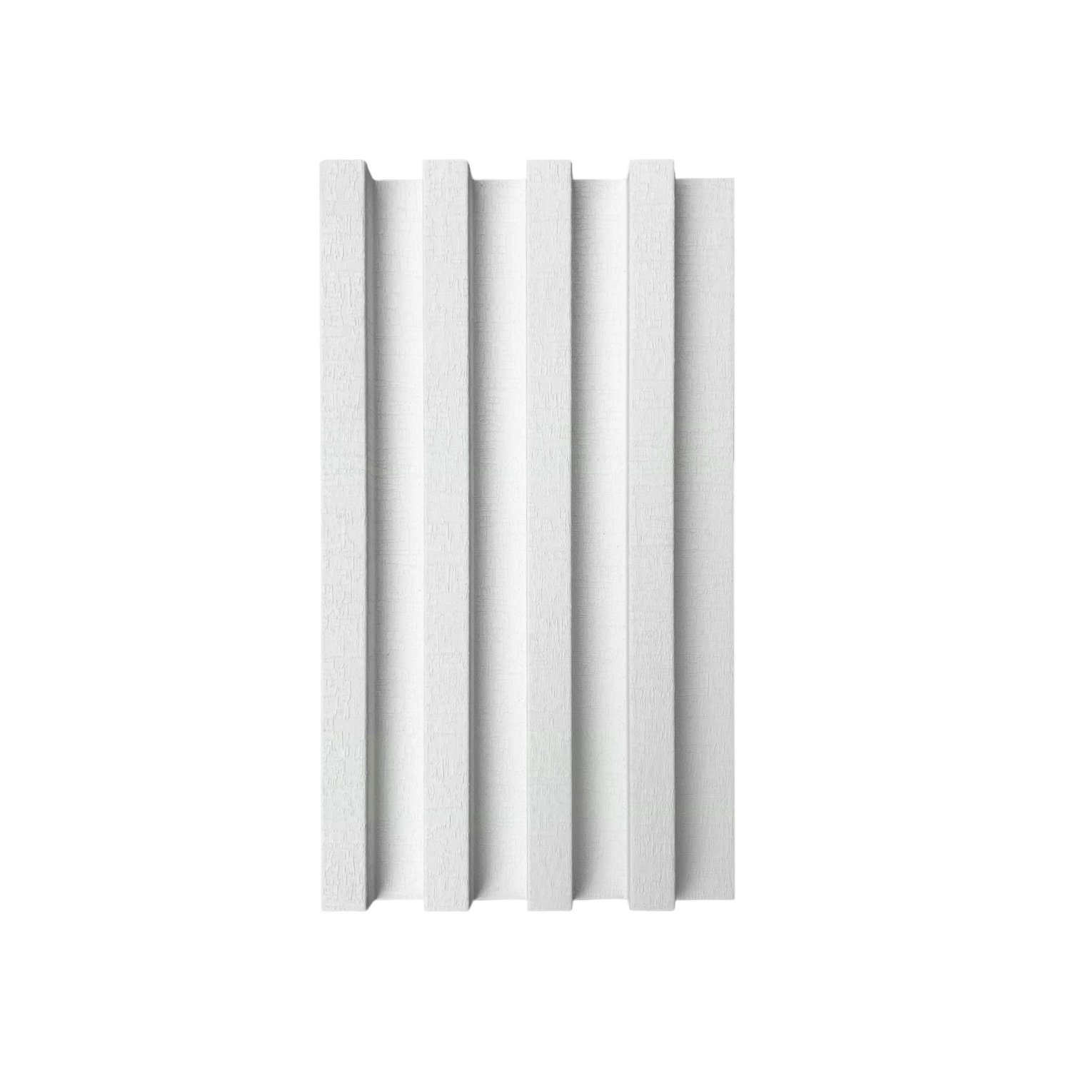 Panneau cannelé WPC, blanc canevas, 6-11/16'' x 96''