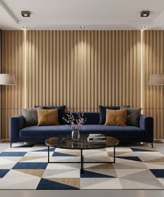 CDC78185 Panneau cannelé Chêne 6-11/16’’ x 96" Boîte de 12